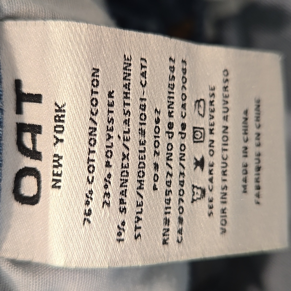 Oat New York Wide Leg Crop Jean - Picture 12 of 13